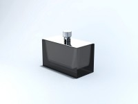 PORTA COTONETE C/ TPA RETANGULAR